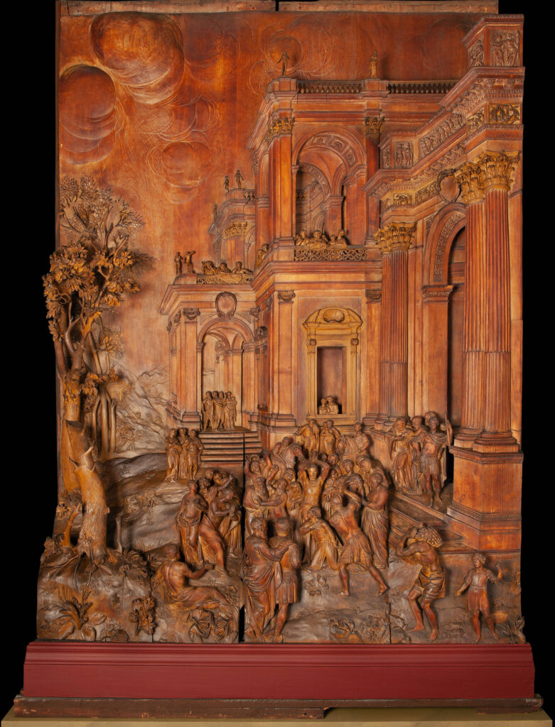 The Stoning of St. Stephen, Grinling Gibbons, 1670-1700
