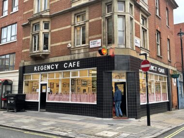 Regency Cafe, London, UK (Exterior)